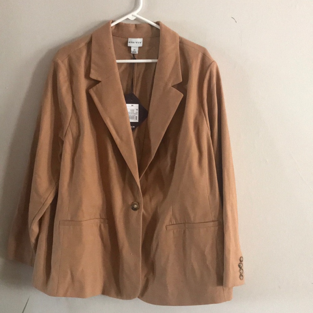 Tan blazer